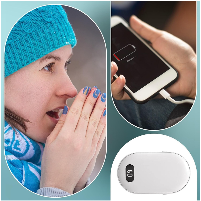 Încălzitor de mâini reîncărcabil unic